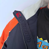 VINTAGE QUIKSILVER EMBROIDERED SPRAY JACKET - M