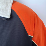 VINTAGE QUIKSILVER EMBROIDERED SPRAY JACKET - M