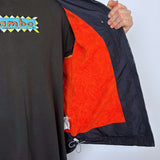 VINTAGE QUIKSILVER EMBROIDERED SPRAY JACKET - M