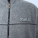 VINTAGE T&C SURF DESIGNS FLEECE ZIP UP - L