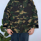 CAMO VINTAGE QUIKSILVER JACKET - M