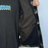 CAMO VINTAGE QUIKSILVER JACKET - M
