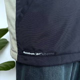 VINTAGE REEBOK EMBROIDERED TWO-TONE JACKET - L/XL