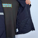 VINTAGE REEBOK EMBROIDERED TWO-TONE JACKET - L/XL