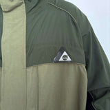 VINTAGE TIMBERLAND WEATHERGEAR TWO-TONE WATERPROOF JACKET - L