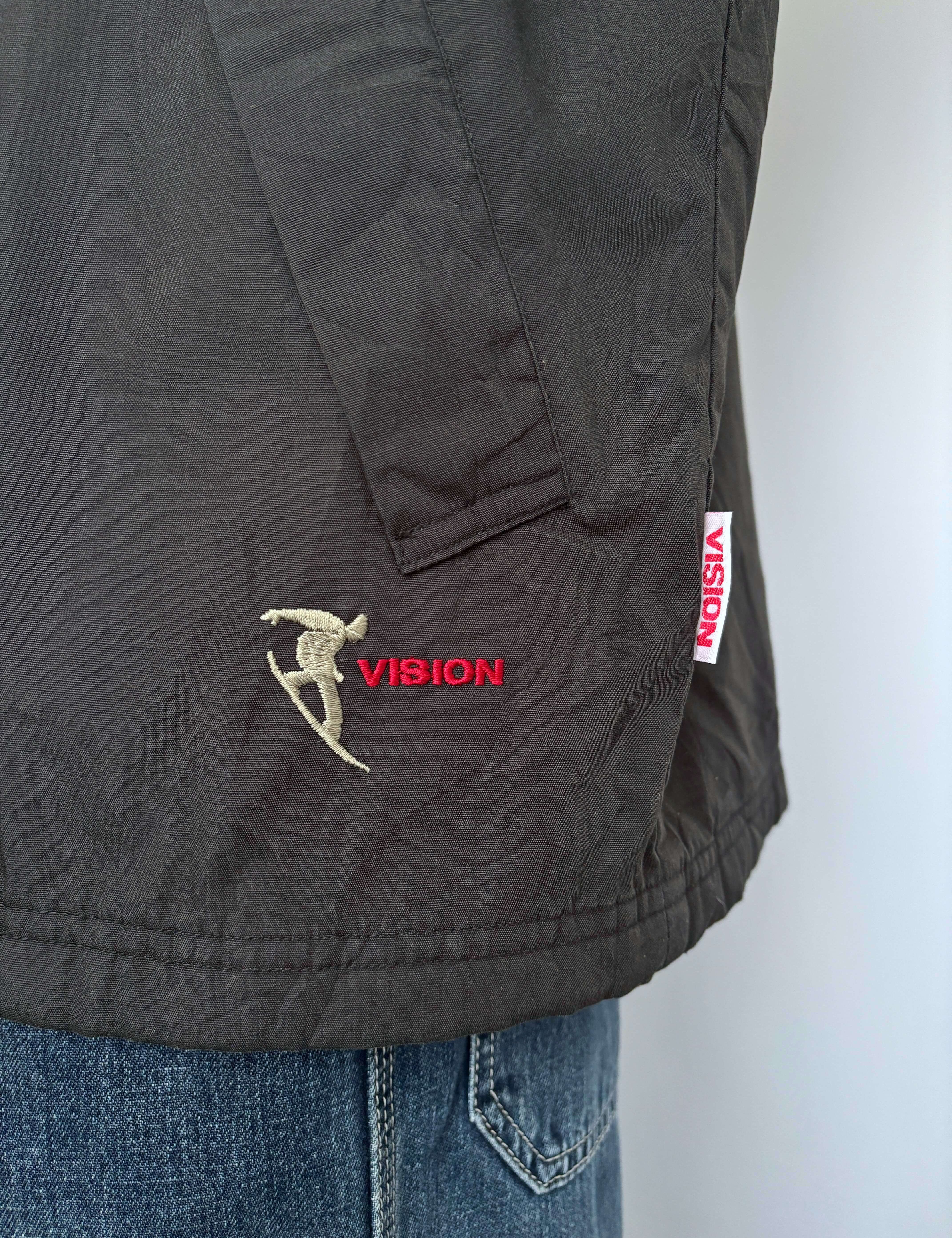 VINTAGE VISION STREETWEAR EMBROIDERED JACKET - M/L