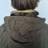 VINTAGE COLUMBIA TWO-TONE PACKABLE SHOWER PROOF JACKET - XL