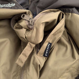 VINTAGE COLUMBIA TWO-TONE PACKABLE SHOWER PROOF JACKET - XL