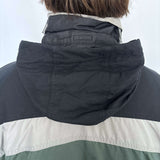 HEAVY DUTY VINTAGE COLUMBIA TRI-TONE JACKET - L