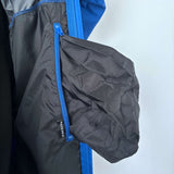 COLUMBIA TWO-TONE TITANIUM WEATHERPROOF PROOF LIGHTWEIGHT JACKET - L