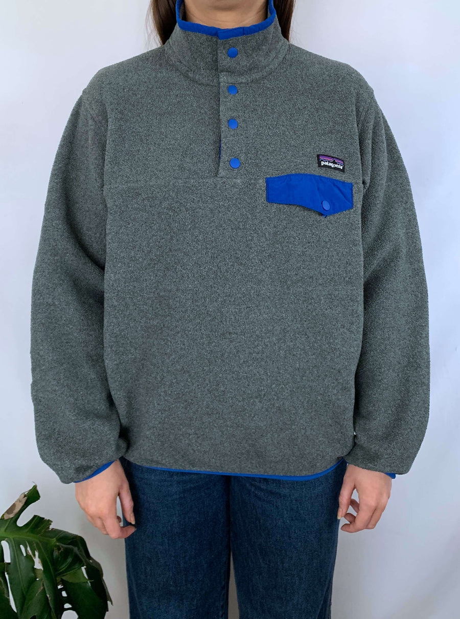 PATAGONIA SYNCHILLA SNAP BUTTON FLEECE - 8