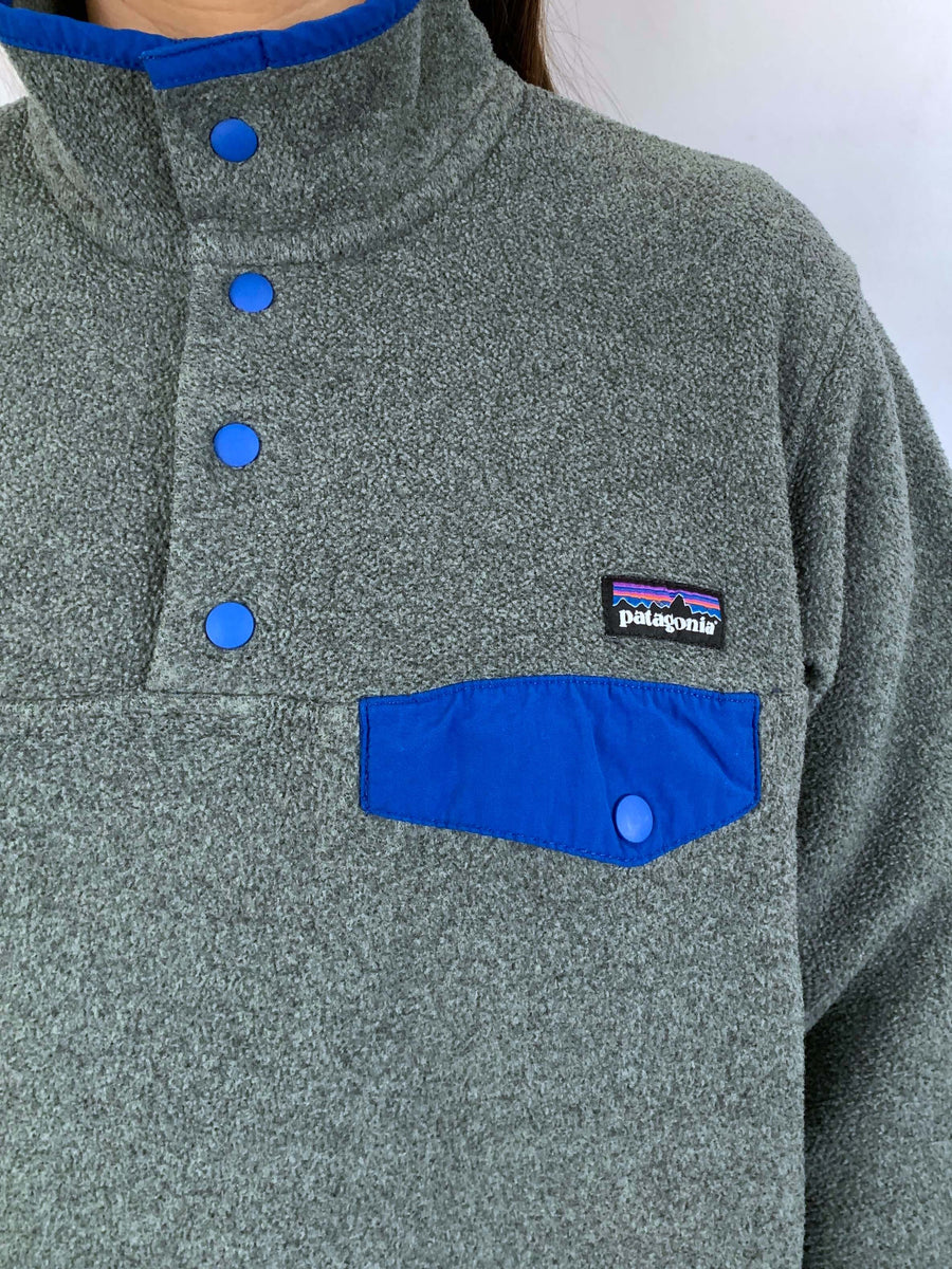 PATAGONIA SYNCHILLA SNAP BUTTON FLEECE - 8