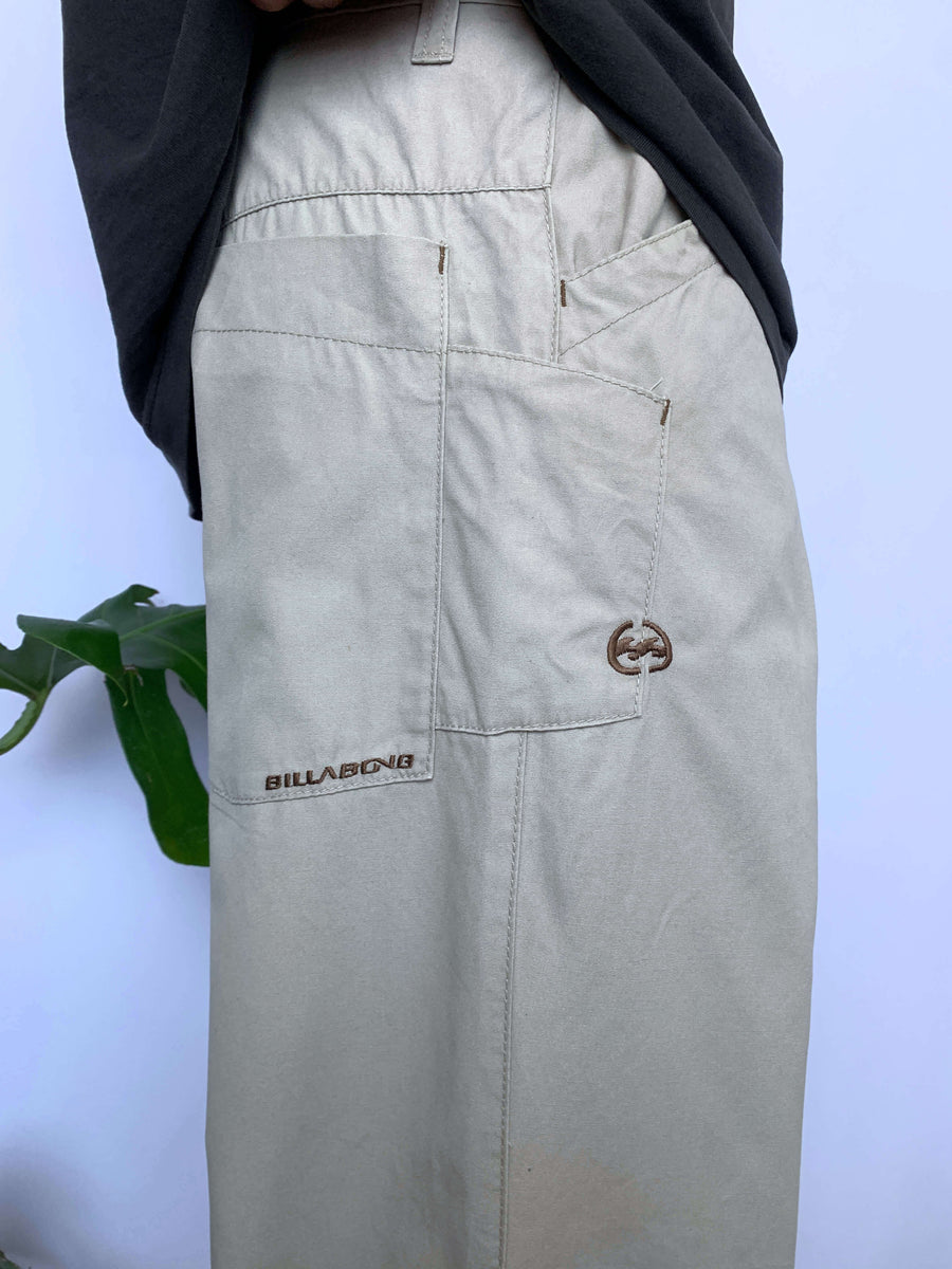 BAGGY VINTAGE BILLABONG CARPENTER POCKET PANTS - W33