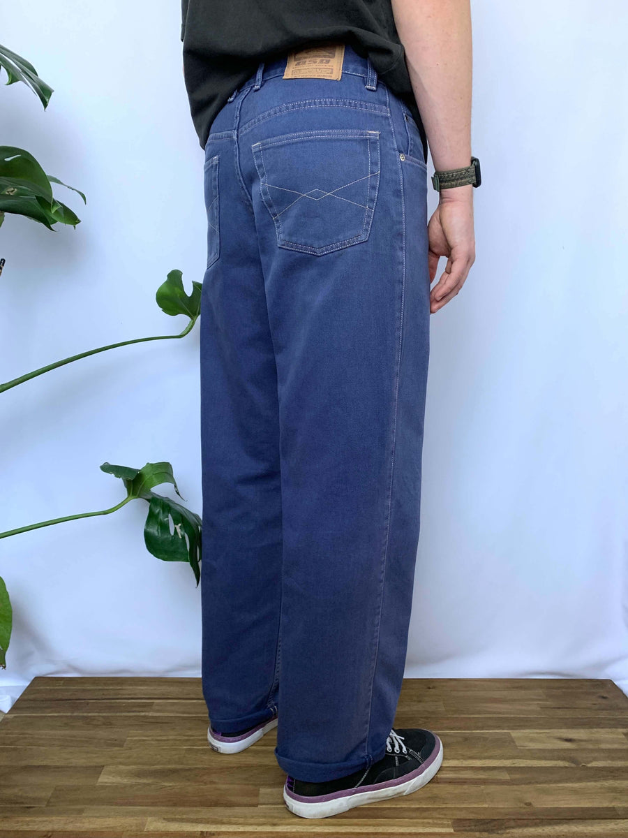 PURPLE 90S QUIKSILVER QSD PANTS - W30