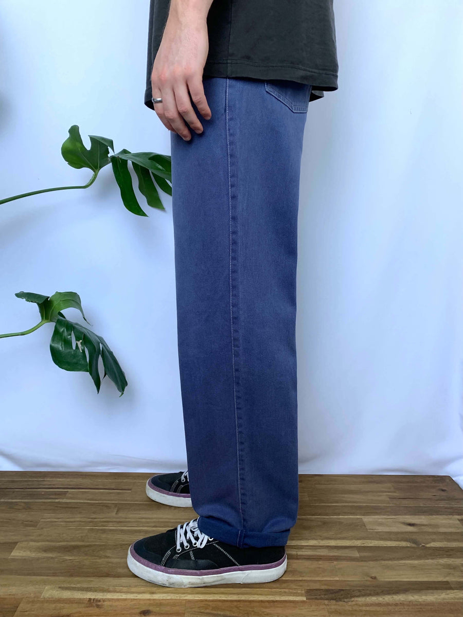 PURPLE 90S QUIKSILVER QSD PANTS - W30