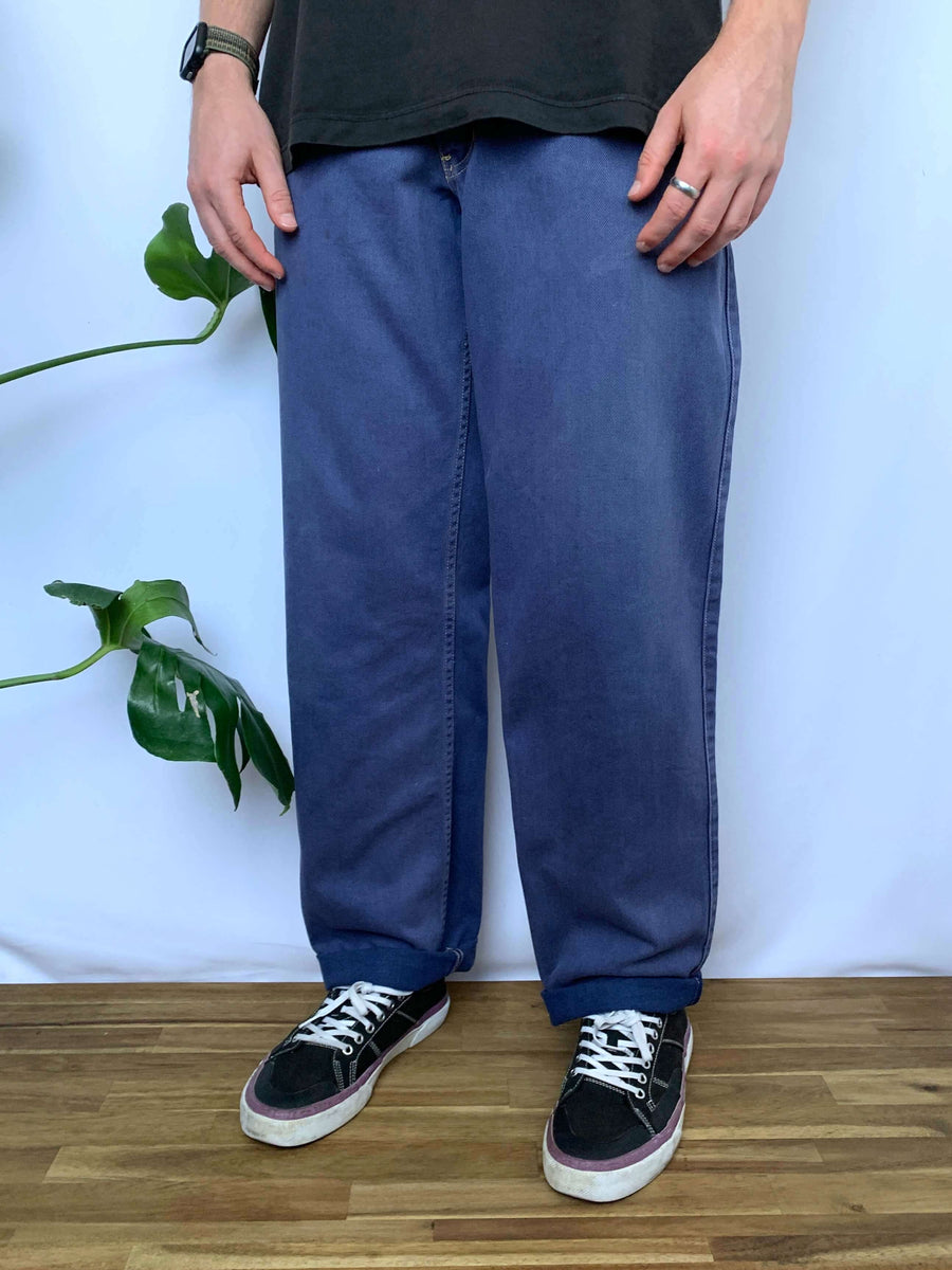 PURPLE 90S QUIKSILVER QSD PANTS - W30