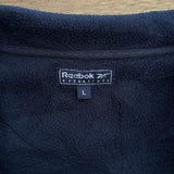 VINTAGE REEBOK FLEECE ZIP UP - L