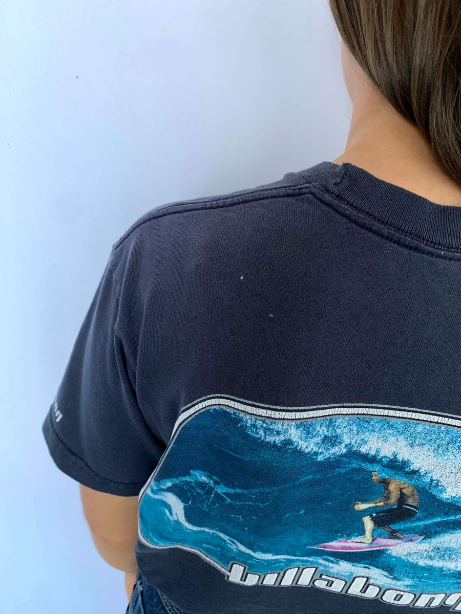 FADED 90S BILLABONG SURFER TEE - XS/8/10