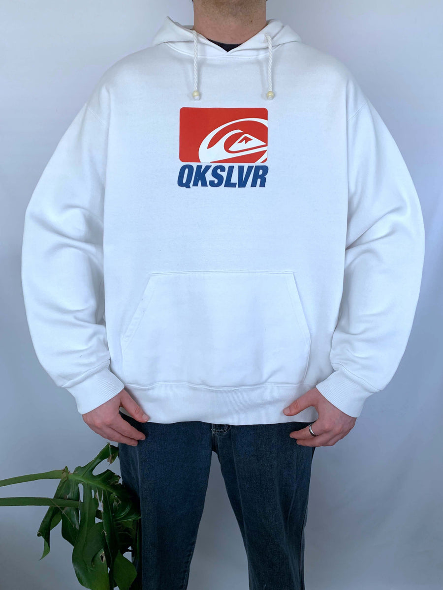 VINTAGE QUIKSILVER FRONT HIT HOODIE