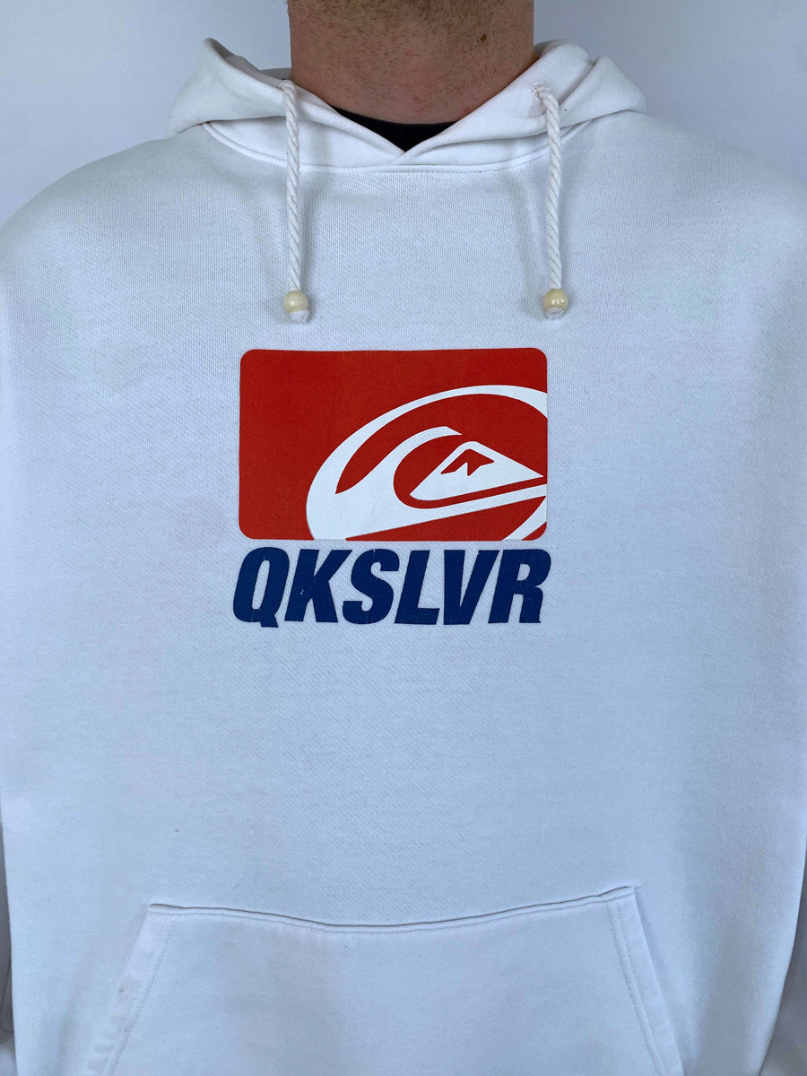 VINTAGE QUIKSILVER FRONT HIT HOODIE