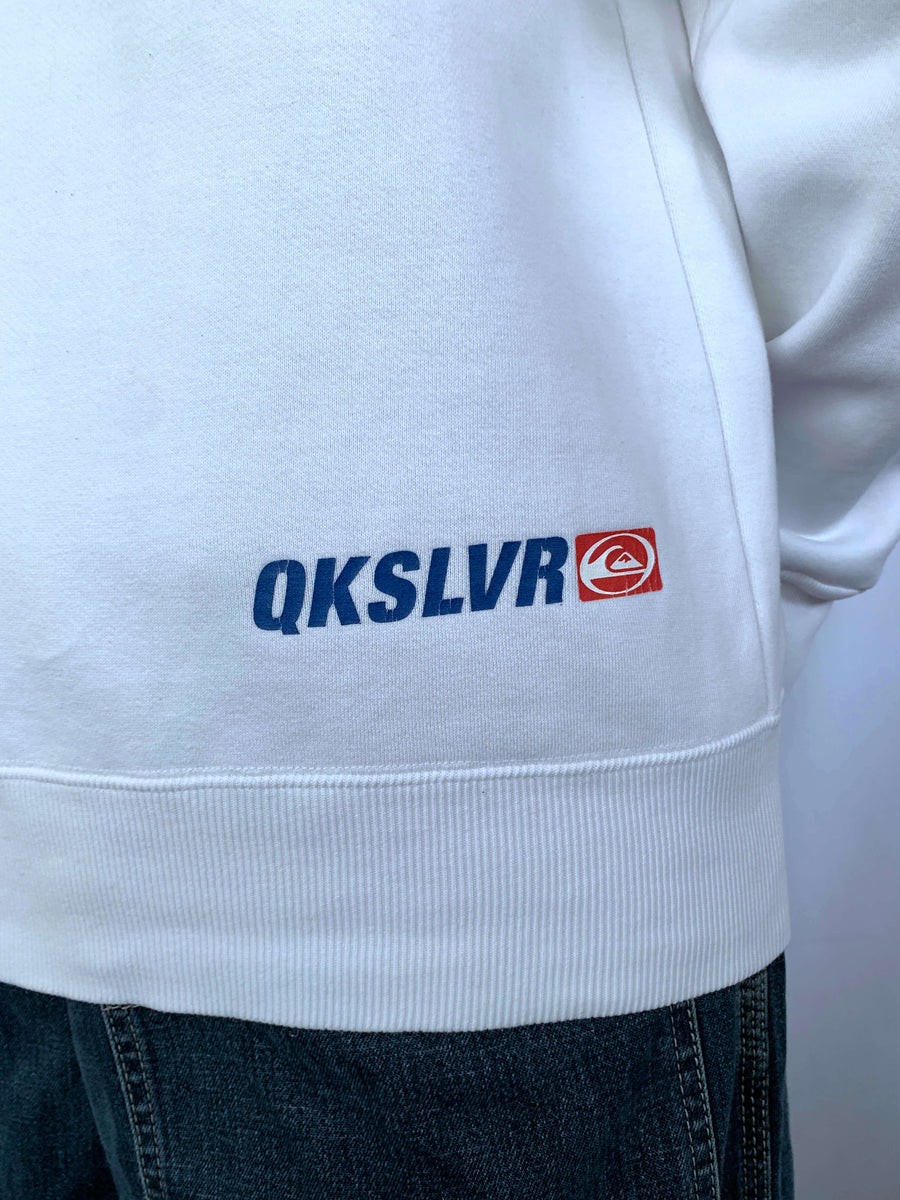 VINTAGE QUIKSILVER FRONT HIT HOODIE