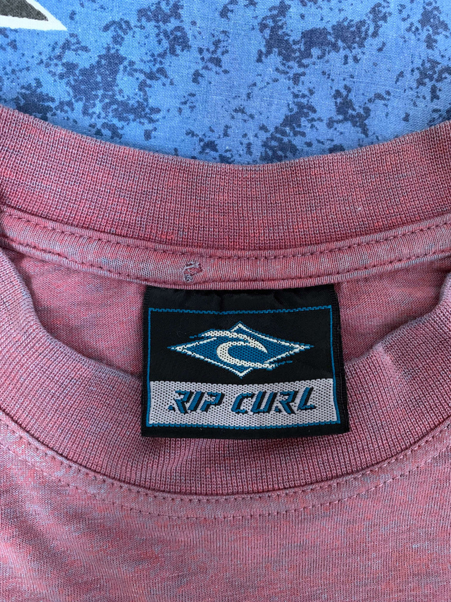 RARE FADED 90S RIP CURL 25TH ANNIVERSARY TEE - L