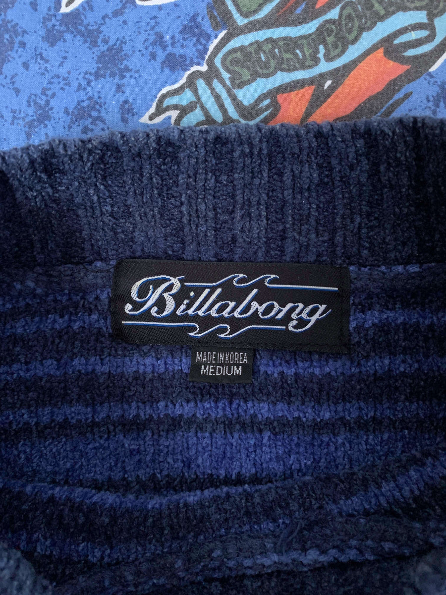 90S BILLABONG MOCKNECK KNIT JUMPER - S/12