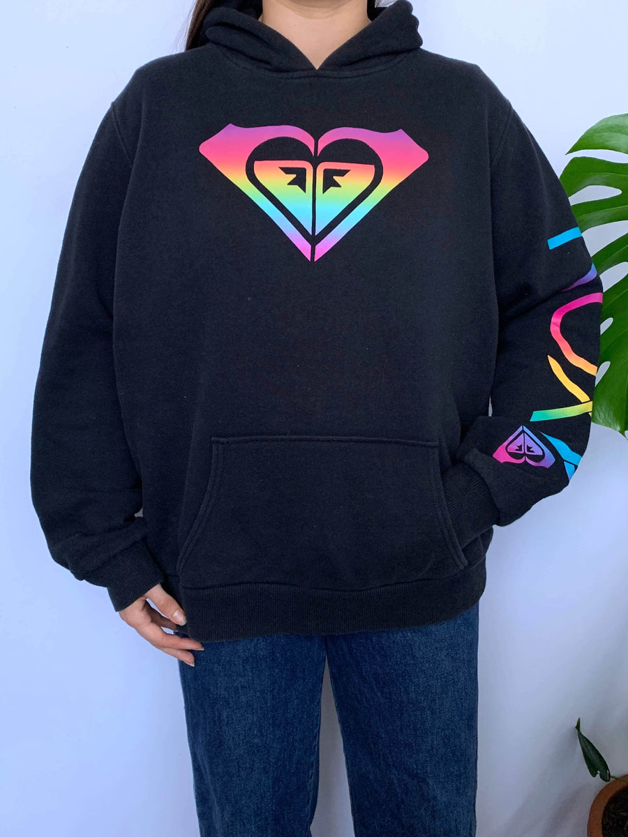 OLD SCHOOL ROXY BIG LOGO HOODIE - 10/12