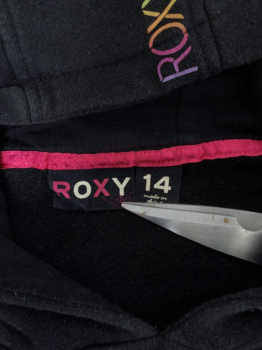 OLD SCHOOL ROXY BIG LOGO HOODIE - 10/12