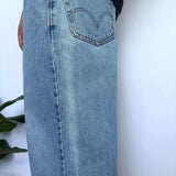 CLASSIC BAGGY LIGHTWASH LEVI'S JEANS - W35/36