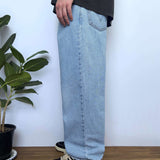 CLASSIC BAGGY LIGHTWASH LEVI'S JEANS - W36