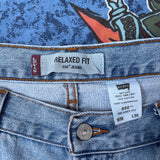 CLASSIC BAGGY LIGHTWASH LEVI'S JEANS - W36