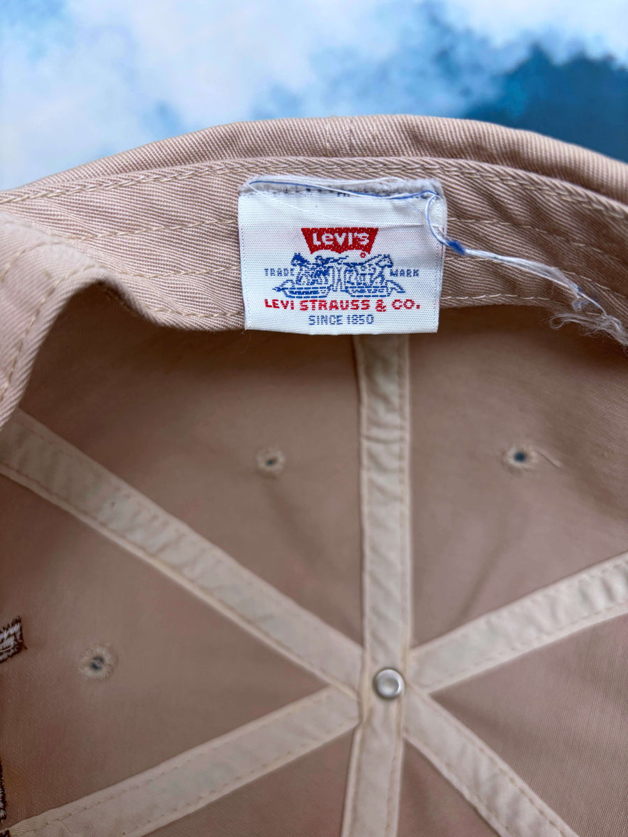VINTAGE LEVIS SPELLOUT HAT