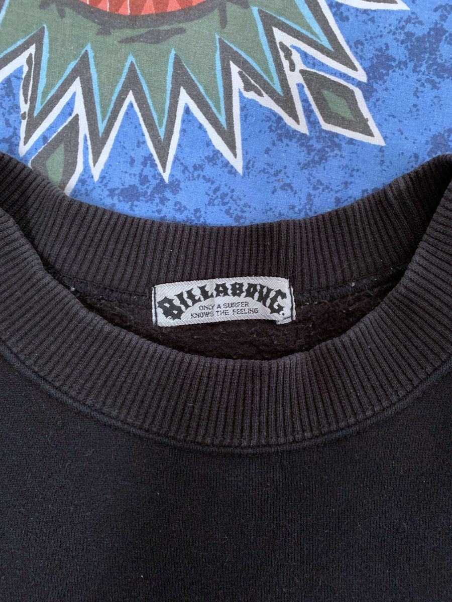 RARE 90S BILLABONG BIG GRAPHIC CREWNECK - 8/10