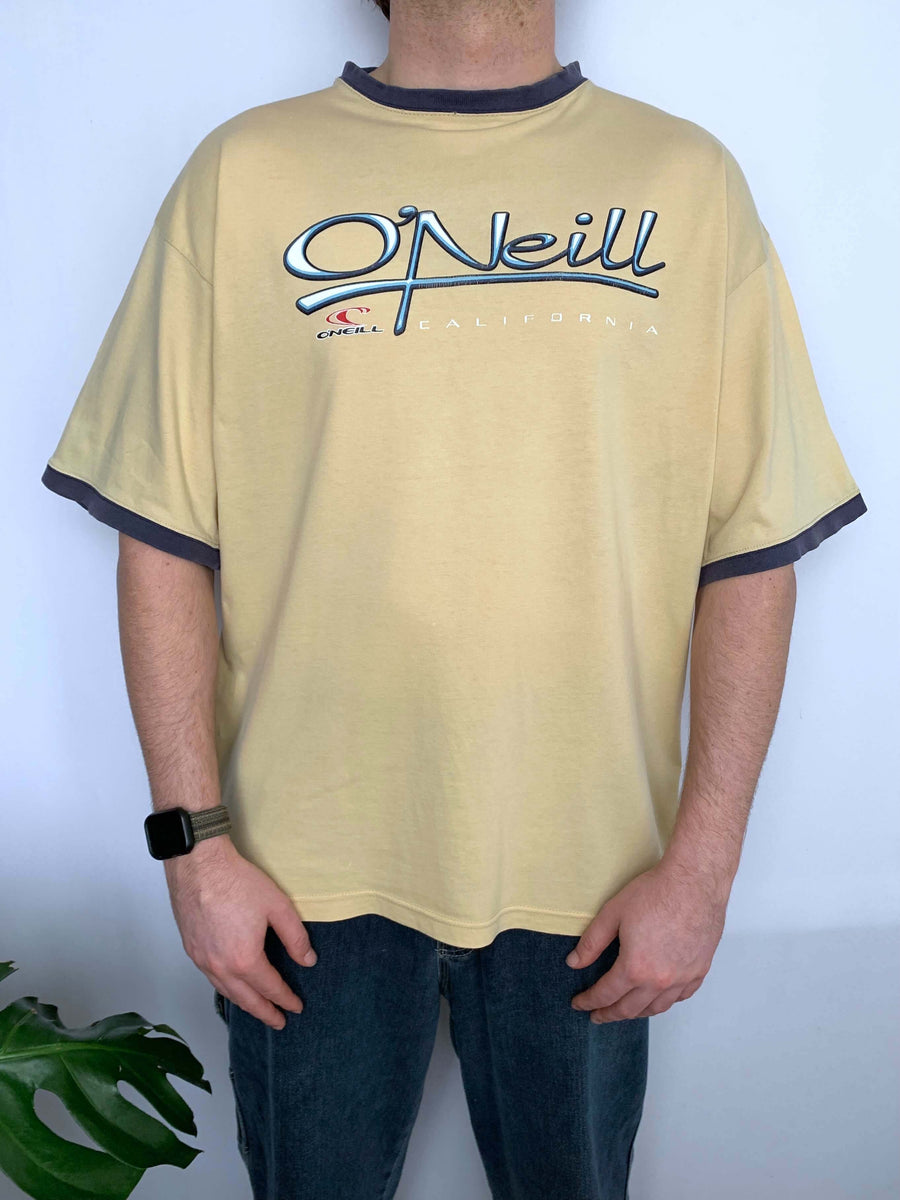 VINTAGE O'NEILL FRONT HIT RINGER TEE - XL