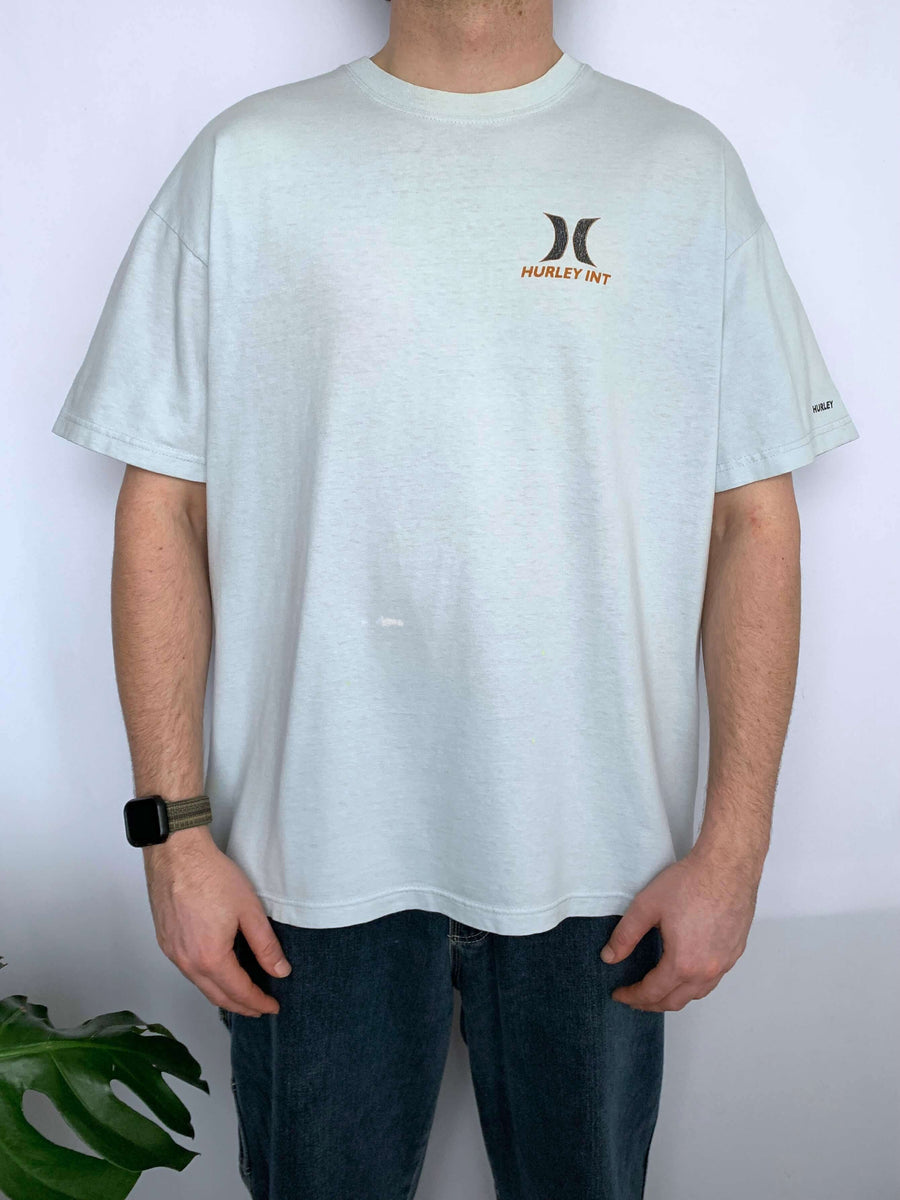 VINTAGE HURLEY BIG SPELLOUT TEE - XL