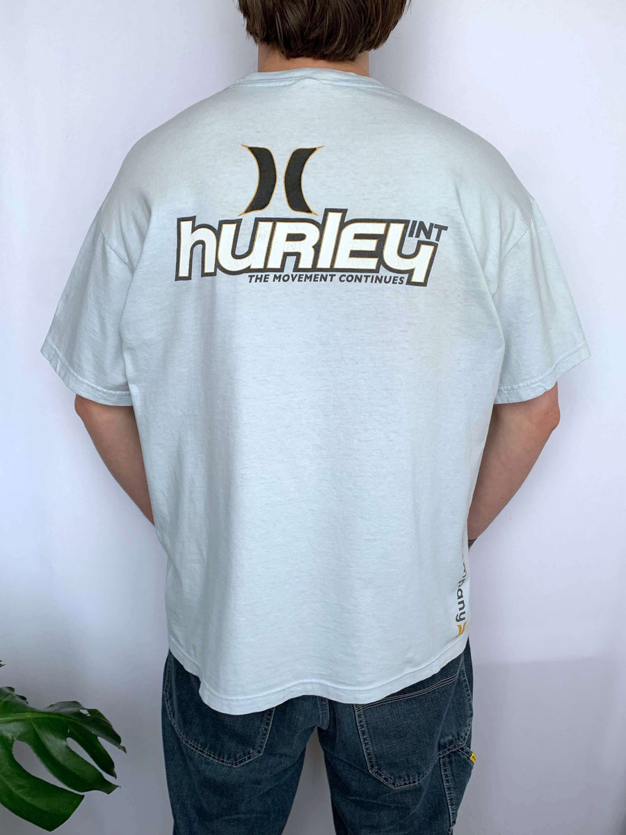 VINTAGE HURLEY BIG SPELLOUT TEE - XL
