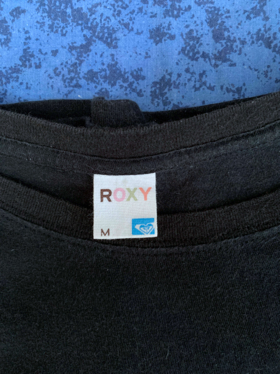 VINTAGE ROXY SPELLOUT BABY TEE - 8/10